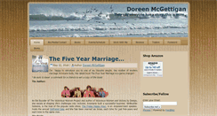 Desktop Screenshot of doreenmcgettigan.com